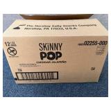 12 Bags Of Skinny Pop Cheddar Jalepeno Popcorn