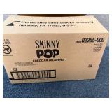 12 Bags Of Skinny Pop Cheddar Jalepeno Popcorn