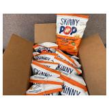 12 Bags Of Skinny Pop Cheddar Jalepeno Popcorn