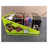 4 Metal Smoking Boxes