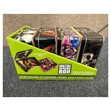 4 Metal Smoking Boxes