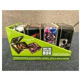 4 Metal Smoking Boxes