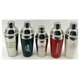 Barware Shaker Set - 3 sets of each - NIB