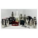 Stainless Steel Cocktail Shaker Set - Mixed Brands - New