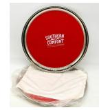 Barware Lot: Co-Rect Deluxe Stainless Steel 3-Piece Cocktail Shaker & Branded Hip Flasks and Other Bar Items