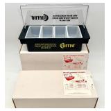 Tequila & Vodka Brands Bar Set - Deluxe Condiment Holders and More