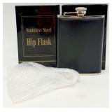 Grey Goose Ice Bucket & Stainless Steel Hip Flasks & Buchanan