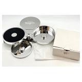 Grey Goose Ice Bucket & Stainless Steel Hip Flasks & Buchanan