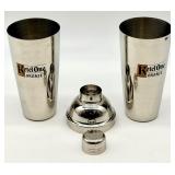 Ice Bucket - Grey Goose & Tumblers - Ketel One Oranje & Hazel Wood Caddy and More!