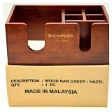 Two Co-Rect On The Rocks Ice Cooled Condiment Holders and Azteca de Oro Ice Bucket and Mixed Barware