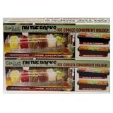 On the Rocks Ice Cooled Condiment Holder - Co-Rect (2 Pack) and other Barware Items