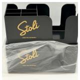 Barware & Liquor Display Set - Stoli Stand, SKYY Tin, Malibu Tray, Hip Flask and more