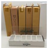 Assorted Condiment Caddy Lot - 6 Units in boxes with branding