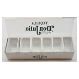 Assorted Condiment Caddy Lot - 6 Units in boxes with branding