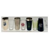 Bar Shaker / Tumbler set - Assorted Brand Logos & Materials