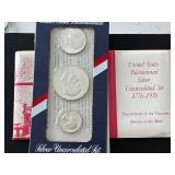 1976-S Bicentennial Silver Uncirculated Set