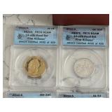2010-S ANACS 14-Coin Proof Set First Release #002 of 429