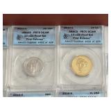 2010-S ANACS 14-Coin Proof Set First Release #002 of 429