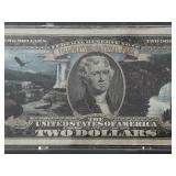 Uncirculated Yellowstone National Park $2 Dollar Note