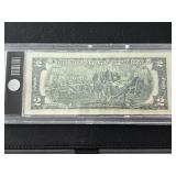 Uncirculated Yellowstone National Park $2 Dollar Note