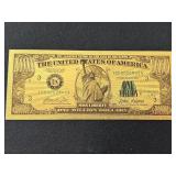 24K Gold Foil $1,000,000 Note