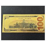 24K Gold Foil $100 Dollar Note Lord of the Rings