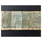 $10 Dollar Confederate Note