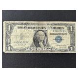 1935 E Blue Seal $1 Dollar Silver Certificate Star Note