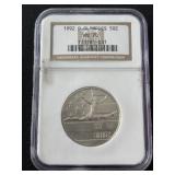 1992-P Olympic Half Dollar NGC MS70