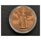 Royal Canadian Mint Copper Round
