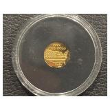 1/100th Ounce .999 Fine Gold Round