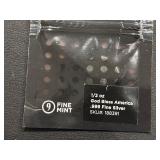 1/2 Ounce .999 Fine Silver Round