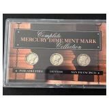 Mercury Silver Dime Mint Mark Set