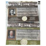 Kennedy and Eisenhower Silver Coins