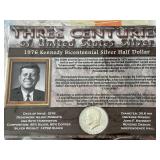 Kennedy and Eisenhower Silver Coins