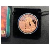 1 Ounce .999 Fine Copper Round Zombucks