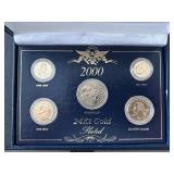 2000 Gold Plated Coin Set