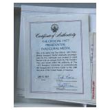 1977 Inauguration Medal