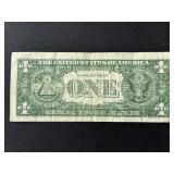 1957 A Blue Seal $1 Dollar Silver Certificate Star Note
