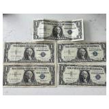 Blue Seal $1 Dollar Silver Certificates
