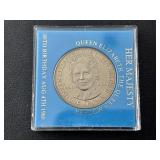 1980 Queen Elizabeth 80th Birthday Crown Coin