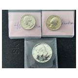 40% Silver Quarters and Half Dollar Proof