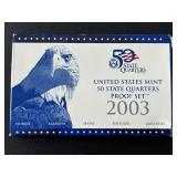 2003-S State Quarter Proof Set