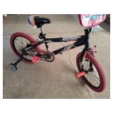 Barbie sparkles kids girl bike