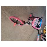 Barbie sparkles kids girl bike