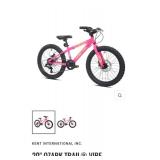 Ozark trail 20" vibe pink mountain bike