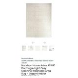 Astra 8x10 washable area rug