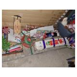 Christmas tree and decor