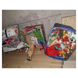 Christmas tree and decor