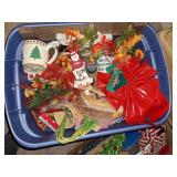 Christmas tree and decor